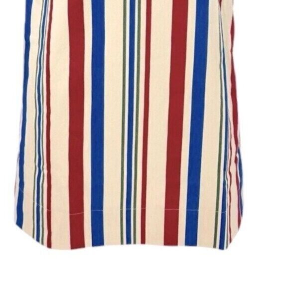 Pomander Place | NEW Americana Stripe Kira V-neckline Mini Dress Size L - Picture 6 of 10